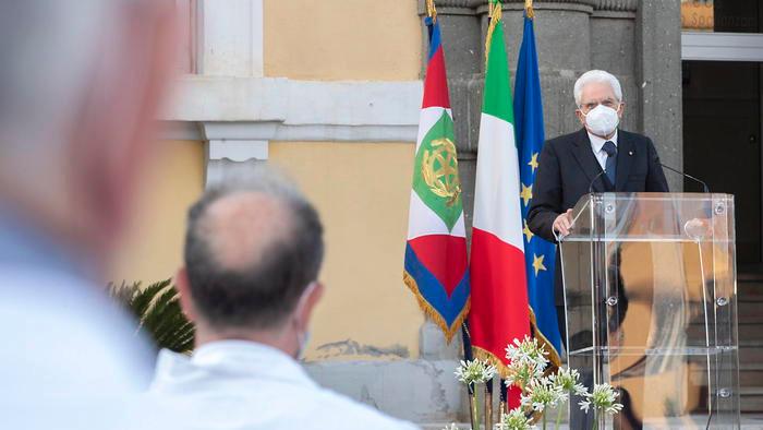 Il presidente della Repubblica Sergio Mattarella. FOTO ANSA