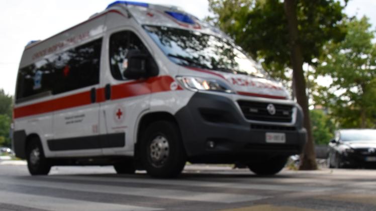 Un'ambulanza del Suem 118