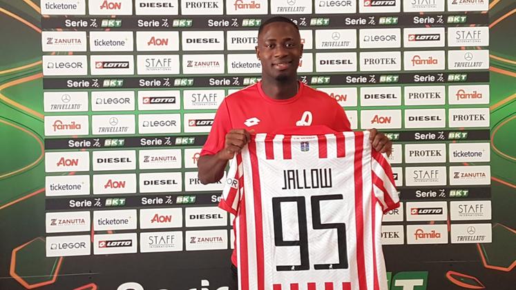 Il nuovo attaccante del Vicenza, Lamin Jallow