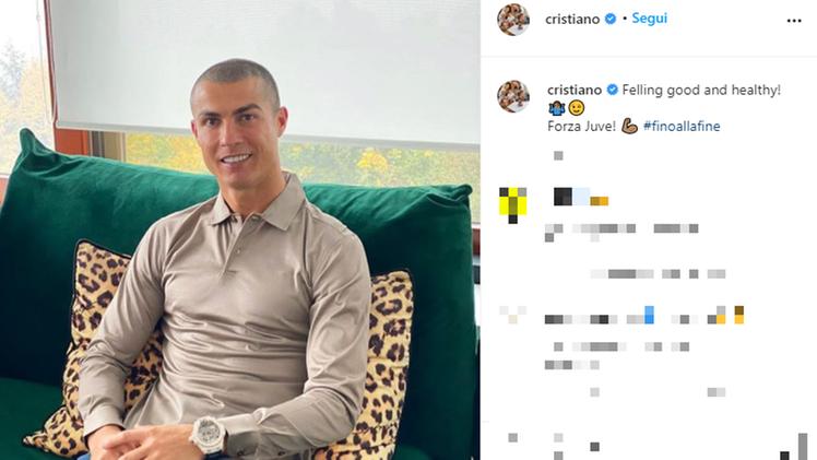 Il post di Cristiano Ronaldo