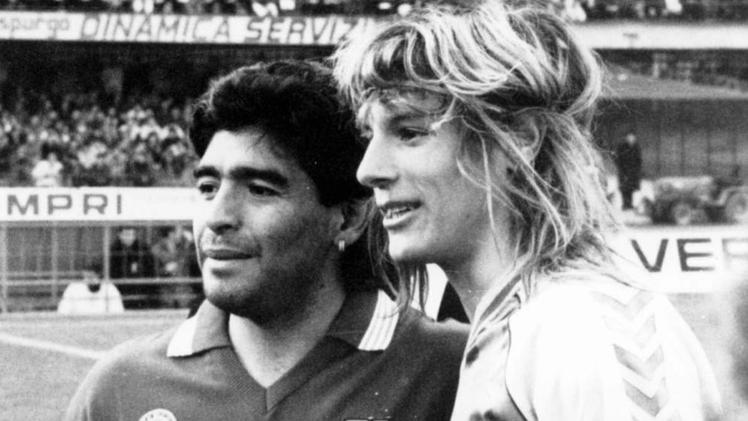 Maradona con Caniggia