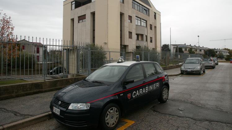 La caserma dei carabinieri di Noventa Vicentina (Foto Archivio)