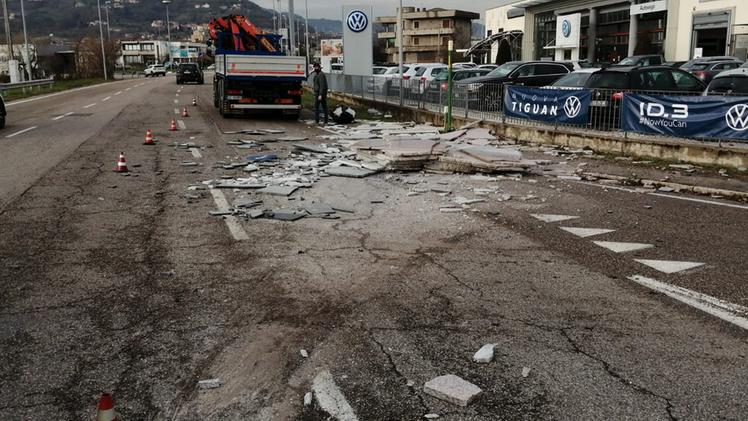 Incidente ad Arzignano (Foto Zordan)