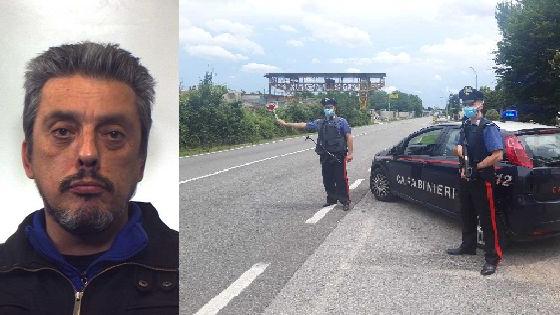 Albano Beber, 48enne, arrestato da una pattuglia dei carabinieri di Thiene