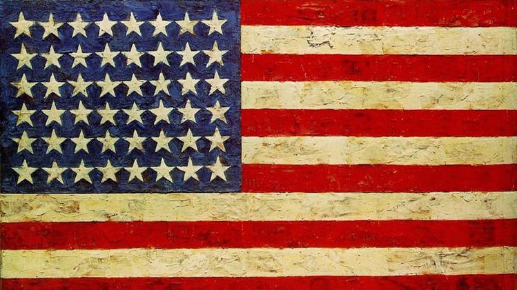 Jasper Johns, "Flag"