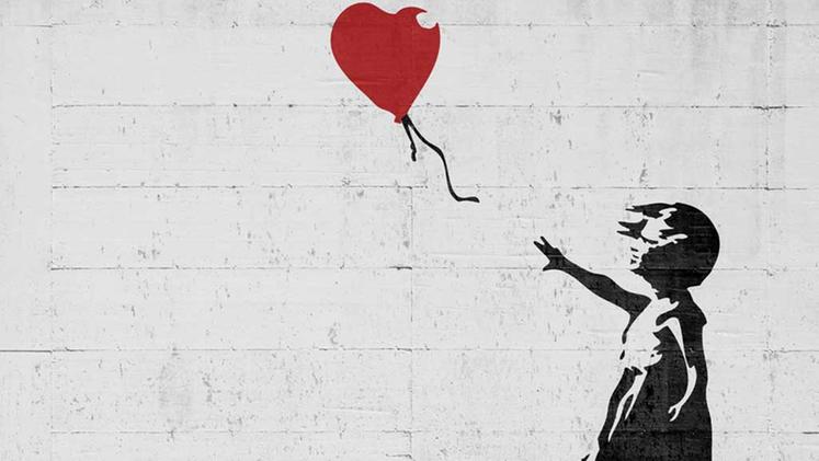 Banksy, "Girl with Baloon"