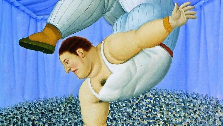 Fernando Botero, "Contorsionista"