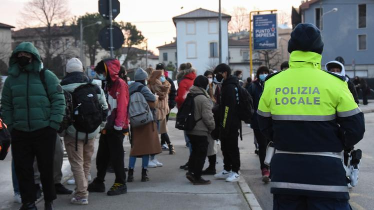 Vicenza, gli studenti ritornano a scuola (Colorfoto/Ilaria Toniolo)