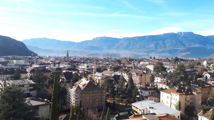 Una veduta di Bolzano, in una immagine di archivio