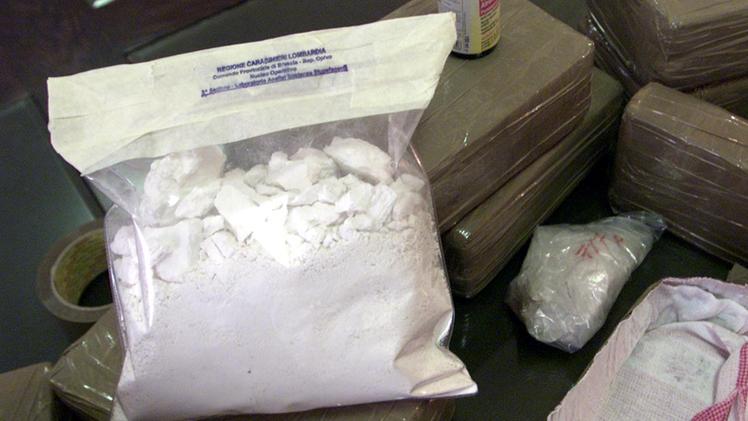 Chili di cocaina sequestrato durante un’operazione (foto d'archivio)