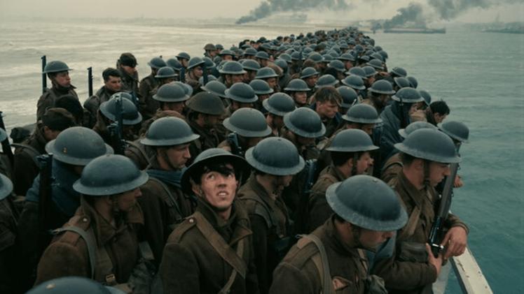 Una scena dal film "Dunkirk"