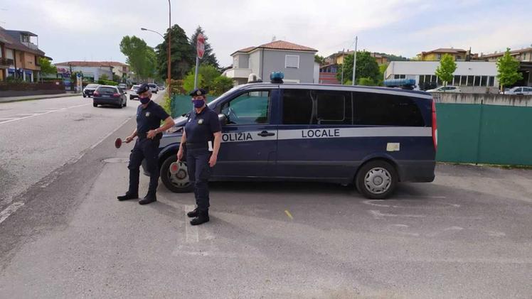 Controlli della polizia locale di Montecchio Maggiore
