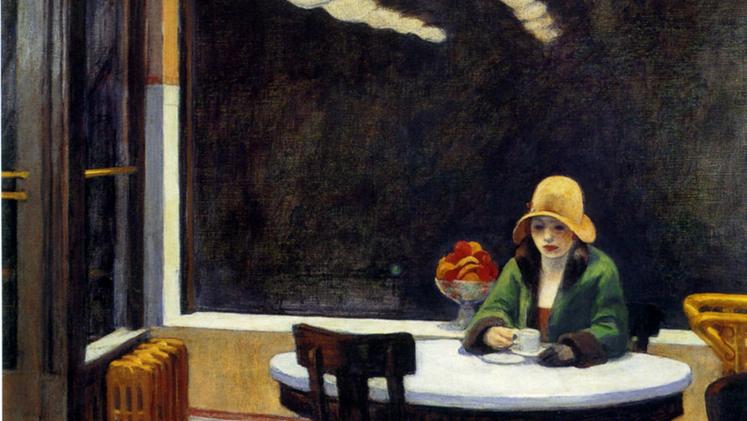 Edward Hopper, "Automat"
