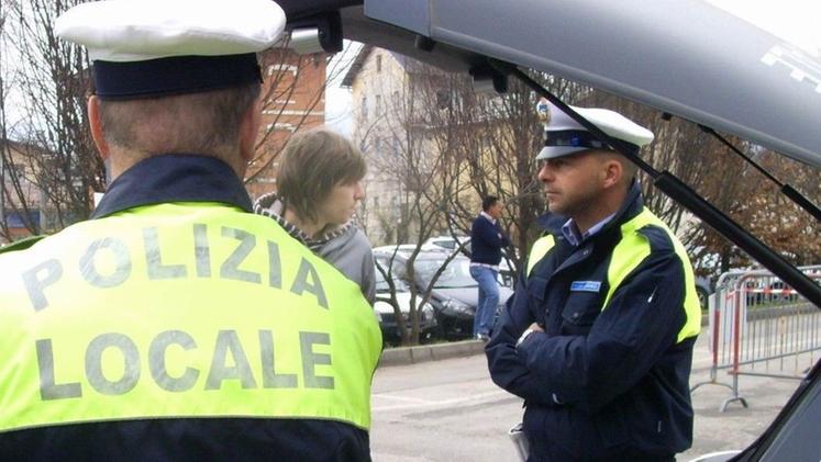 Polizia locale ad Asiago (Archivio)