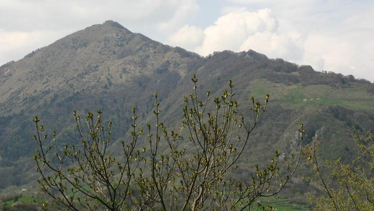 Nella foto uno scorcio della  cima di  Marana vista dalla Valle dell'Agno