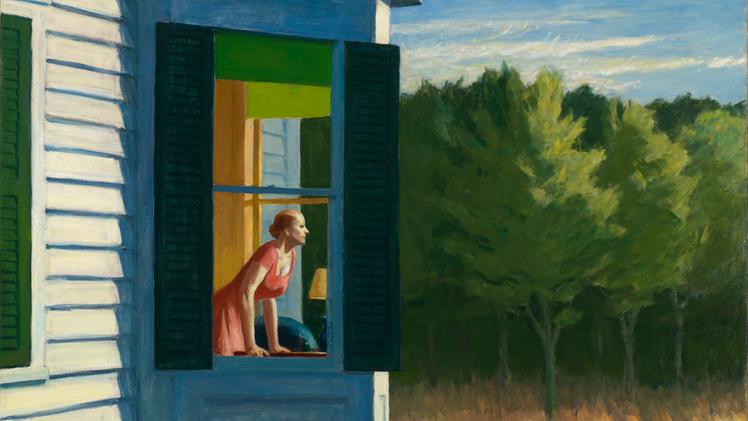 Edward Hopper, "Cape Cod morning"