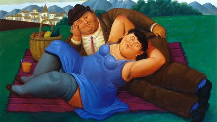 Fernando Botero, "Pic nic"