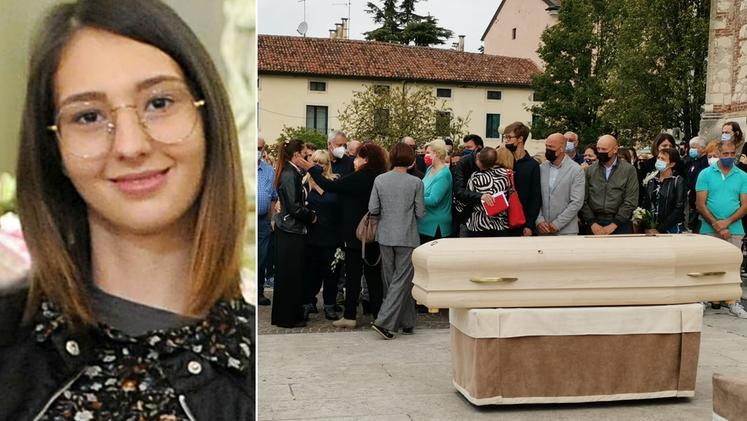 A Montecchio Maggiore l'ultimo saluto ad Alessandra Zorzin (Foto Trogu)