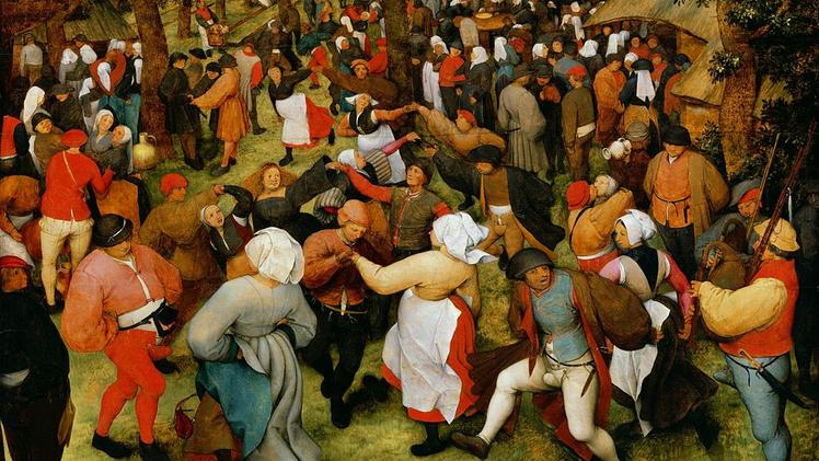 Pieter Bruegel il vecchio, "Danza nuziale"