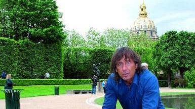 Paolo Aldighieri a Parigi, dove espone le sue opere