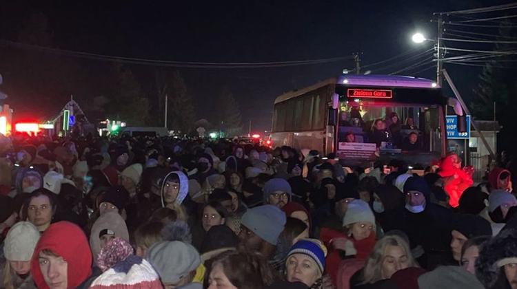 Centinaia di profughi ucraini arrivati in Polonia