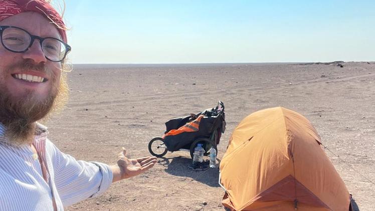 Nicolò Guarrera ha affrontato il deserto di Atacama, lungo 1500 chilometri