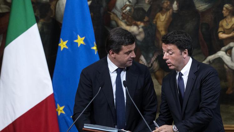 Carlo Calenda, Azione, e Matteo Renzi, Italia Viva nel 2016
