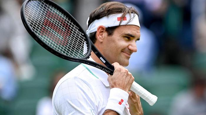 Roger Federer, 41 anni, ha vinto in carriera venti titoli del grande slam e in tutto 103 tornei da professionista (Foto Ansa)