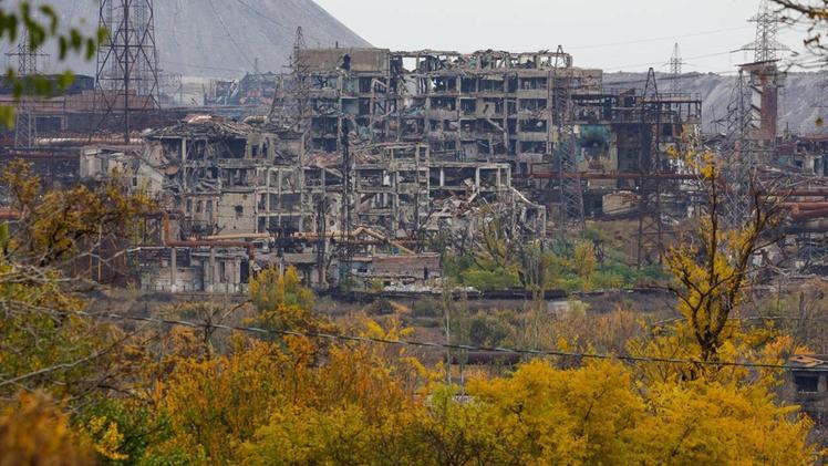 Distruzione a Mariupol