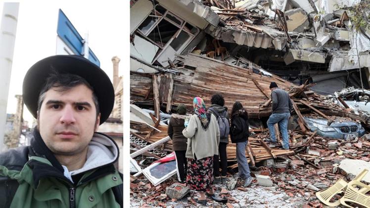 Mario Avesani, 27enne di Montecchio Maggiore, è arrivato a Gaziantep, in Turchia, tre settimane fa