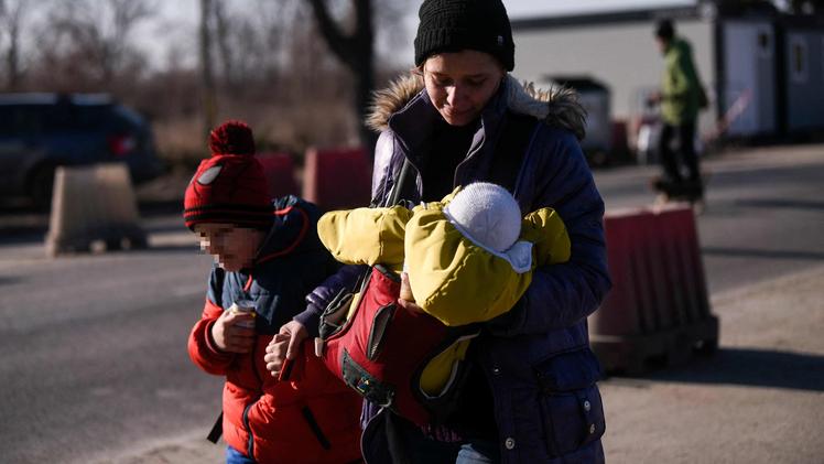 Tra i profughi ucraini tanti minori