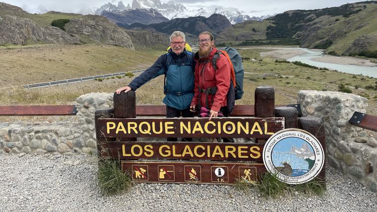 Nicolò Guarrera è stato raggiunto dal padre: hanno percorso insieme 200 chilometri (Foto CAROLLO)