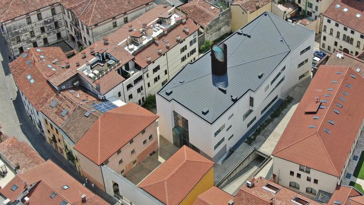 La cittadella della giustizia in via Marinali a Bassano, mai aperta (Foto CECCON)
